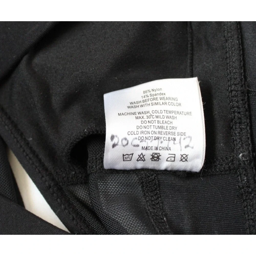 ZYIA ACTIVE Black ALL STAR BRA Mesh Zip Back ONE MORE REP Size Small - Picture 6 of 6